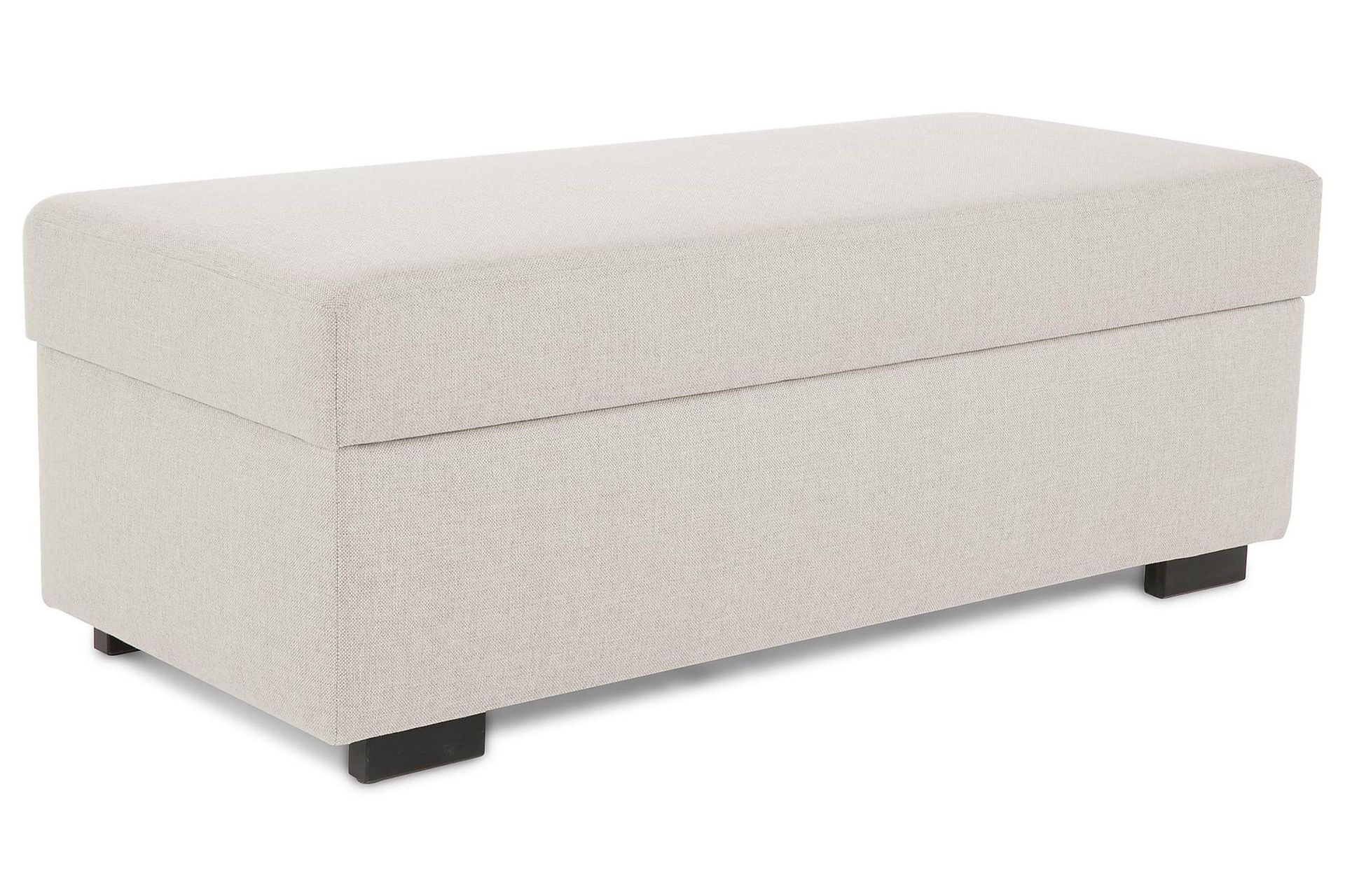 Crazy Fotskammel med Oppbevaring 120x50 - Beige