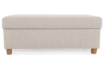 Crazy Fotskammel med Oppbevaring 120x50 - Beige - Møbler - Stoler & lenestoler - Krakk - Fotskammel