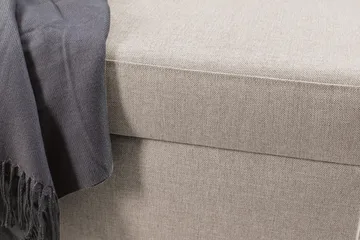 Crazy Fotskammel med Oppbevaring 120x50 - Beige - Møbler - Stoler & lenestoler - Krakk - Fotskammel