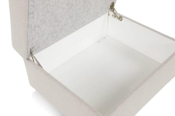 Crazy Fotskammel med Oppbevaring 80x65 - Beige - Møbler - Stoler & lenestoler - Krakk - Fotskammel
