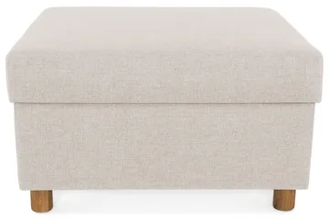 Crazy Fotskammel med Oppbevaring 80x65 - Beige - Møbler - Stoler & lenestoler - Krakk - Fotskammel