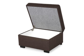 Crazy Fotskammel med Oppbevaring 80x65 - Brun - Møbler - Stoler & lenestoler - Krakk - Fotskammel