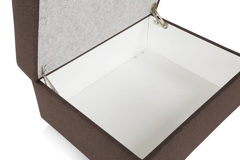 Crazy Fotskammel med Oppbevaring 80x65 - Brun - Møbler - Stoler & lenestoler - Krakk - Fotskammel