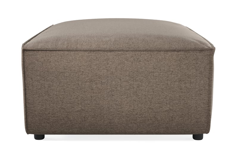 Cubo 1-seters Rektangulær Fotskammelmodul i Stoff 120 cm bred - Grå - Møbler - Stoler & lenestoler - Krakk - Fotskammel