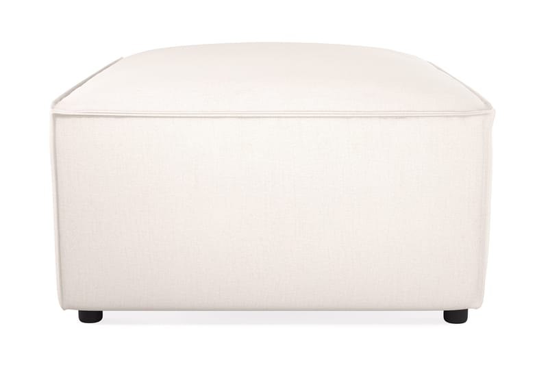 Cubo 1-seters Rektangulær Fotskammelmodul i Stoff 120 cm bred - Lys beige - Møbler - Stoler & lenestoler - Krakk - Fotskammel
