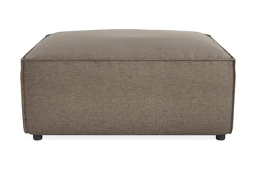 Cubo 1-seters Rektangulær Fotskammelmodul i Stoff 80 cm bred