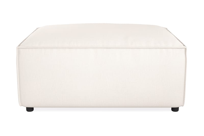 Cubo 1-seters Rektangulær Fotskammelmodul i Stoff 80 cm bred - Lys beige - Møbler - Stoler & lenestoler - Krakk - Fotskammel