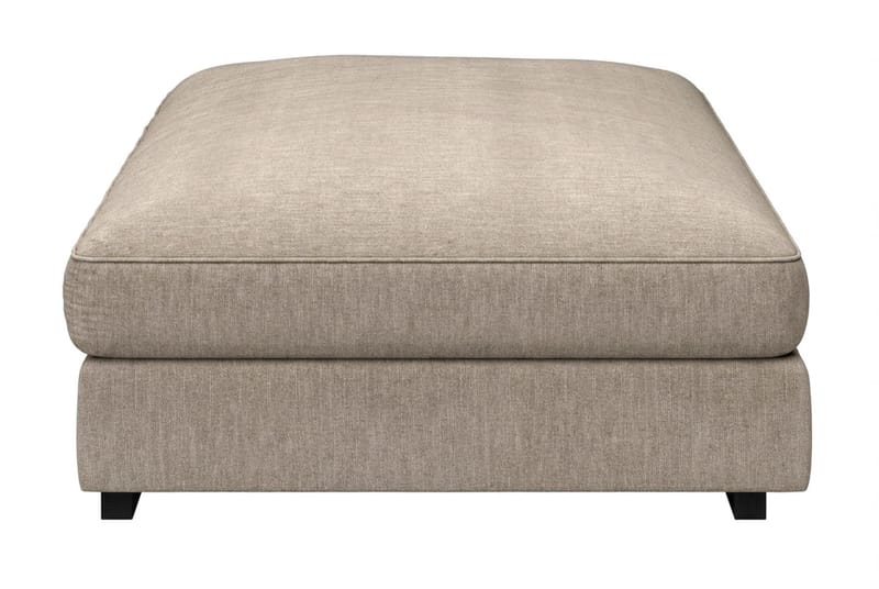 Dubai fotskammel i stoff - Beige/grå - Møbler - Stoler & lenestoler - Krakk - Fotskammel