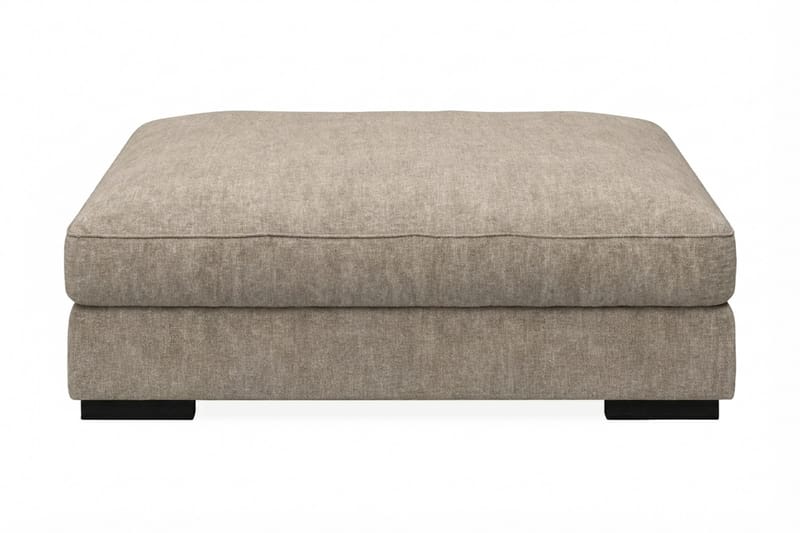 Dubai Fotskammel Stoff - Beige/Grå - Møbler - Stoler & lenestoler - Krakk - Fotskammel