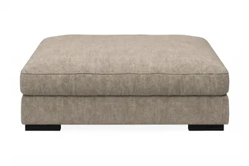 Dubai Rektangulær Fotpall 120x95 cm i Chenille - Brun - Møbler - Stoler & lenestoler - Krakk - Fotskammel