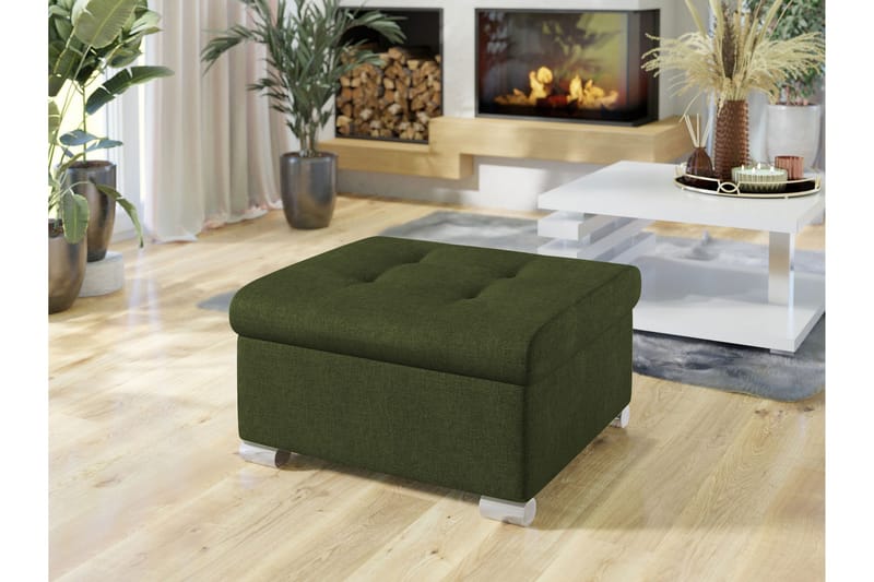 Dynir Fotpall 68 cm - Grønn - Møbler - Stoler & lenestoler - Krakk - Fotskammel