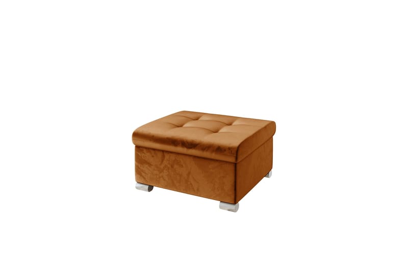 Dynir Fotpall 68 cm - Oransje - Møbler - Stoler & lenestoler - Krakk - Fotskammel