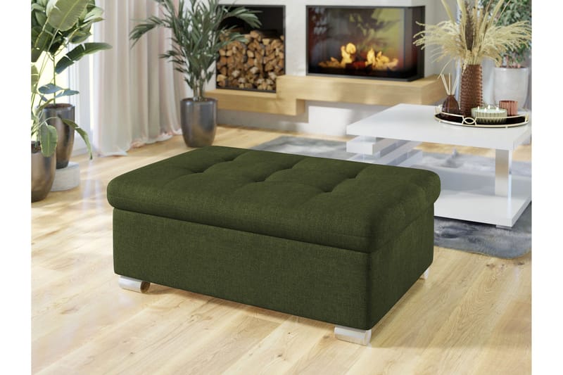 Dynir Fotpall 70 cm - Grønn - Møbler - Stoler & lenestoler - Krakk - Fotskammel