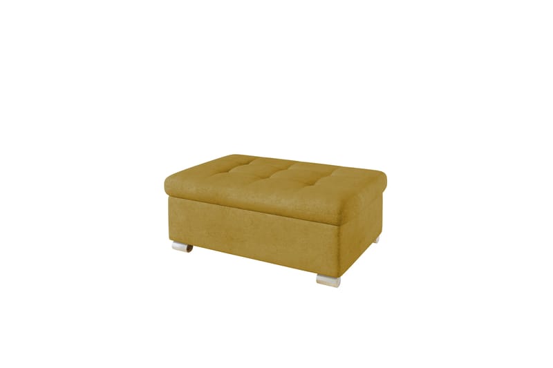 Dynir Fotpall 70 cm - Gul - Møbler - Stoler & lenestoler - Krakk - Fotskammel