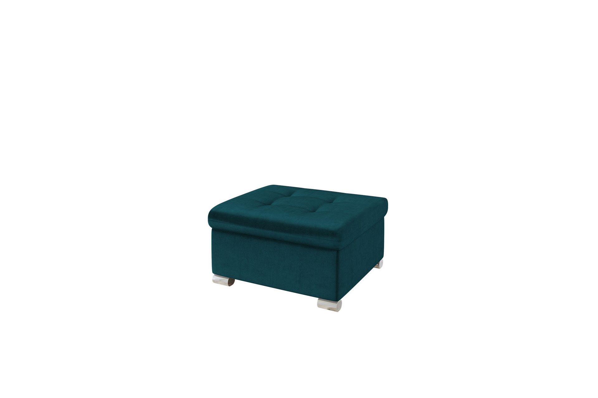 Dynir Fotskammel 68 cm - Grønn/Turkis - Møbler - Stoler & lenestoler - Krakk - Fotskammel
