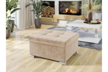 Dynir Fotskammel 70 cm - Beige - Møbler - Stoler & lenestoler - Krakk - Fotskammel