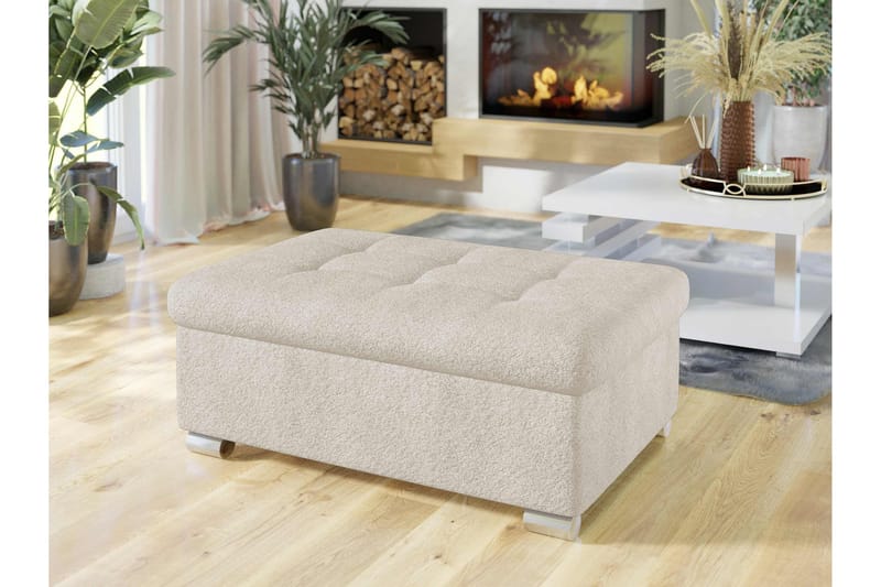 Dynir Fotskammel 70 cm - Beige - Møbler - Stoler & lenestoler - Krakk - Fotskammel