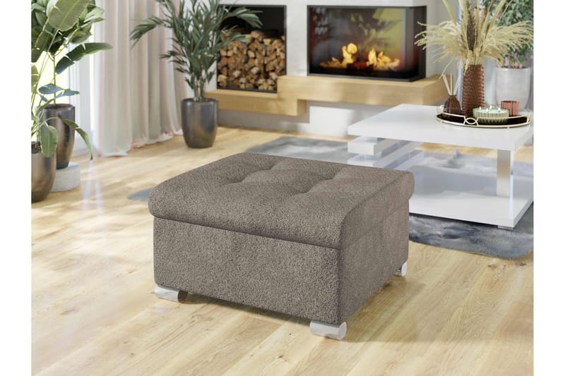 Dynir Fotskammel 70 cm - Grå - Møbler - Stoler & lenestoler - Krakk - Fotskammel