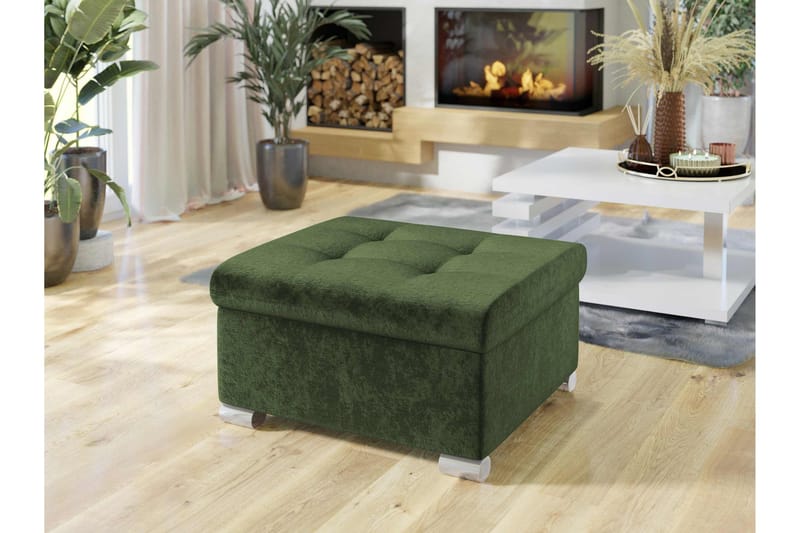 Dynir Fotskammel 70 cm - Grønn - Møbler - Stoler & lenestoler - Krakk - Fotskammel