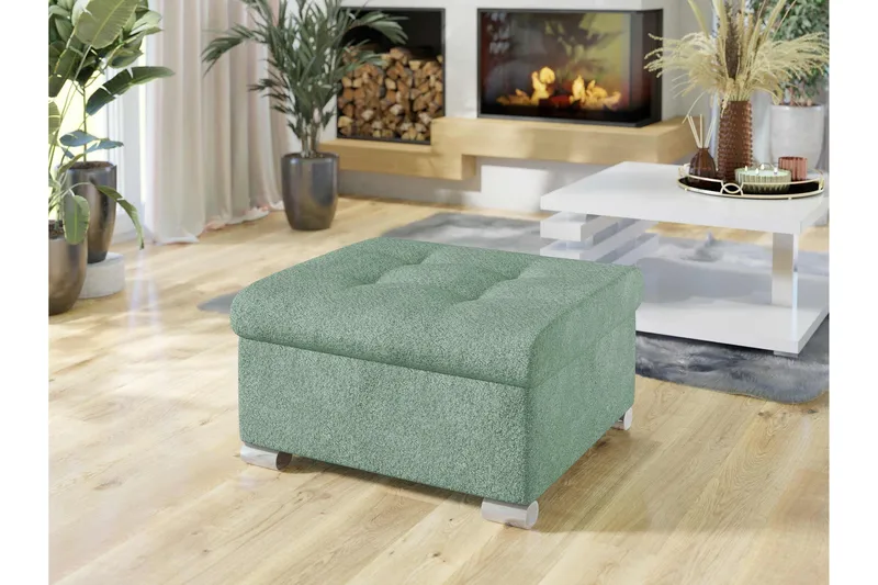 Dynir Fotskammel 70 cm - Grønn - Møbler - Stoler & lenestoler - Krakk - Fotskammel