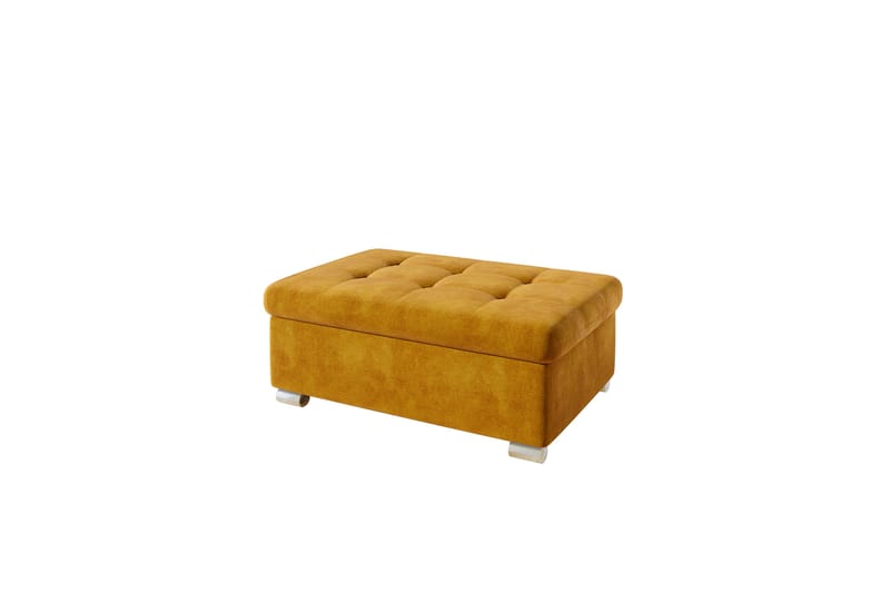 Dynir Fotskammel 70 cm - Gul - Møbler - Stoler & lenestoler - Krakk - Fotskammel