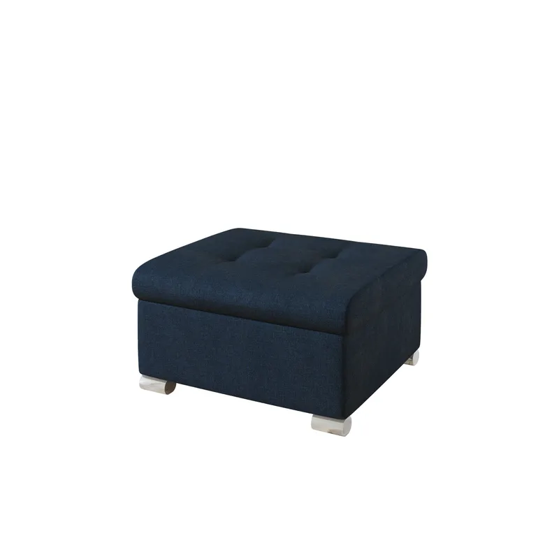 Dynir Fotskammel 96 cm - Blå - Møbler - Stoler & lenestoler - Krakk - Fotskammel