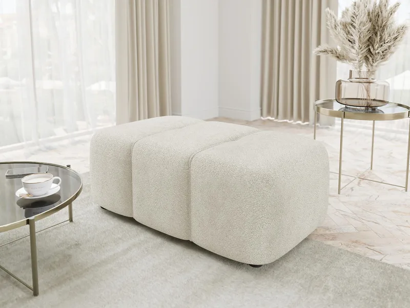 Flo Fotskammel 93 cm - Beige - Møbler - Stoler & lenestoler - Krakk - Fotskammel