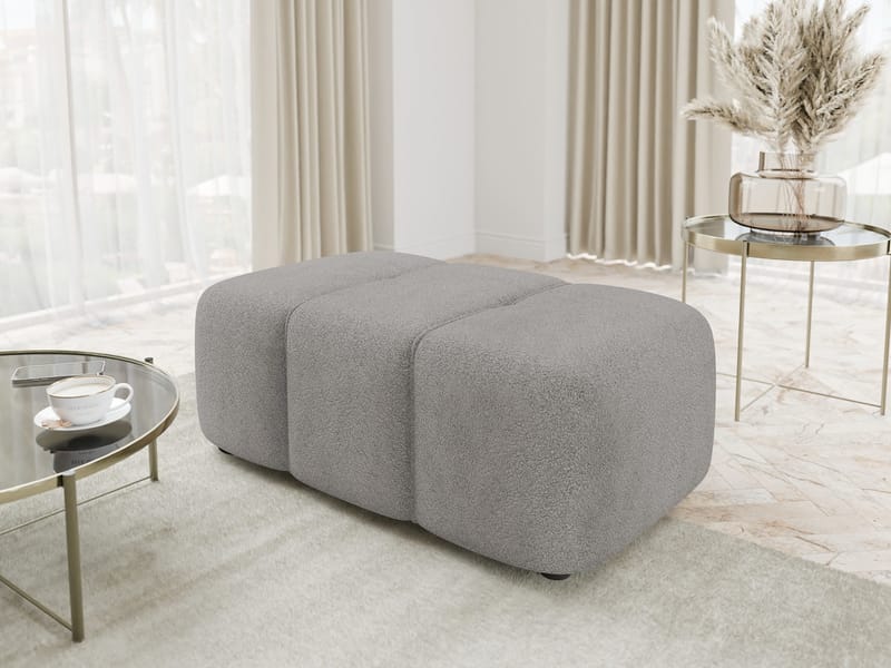 Flo Fotskammel 93 cm - Grå - Møbler - Stoler & lenestoler - Krakk - Fotskammel