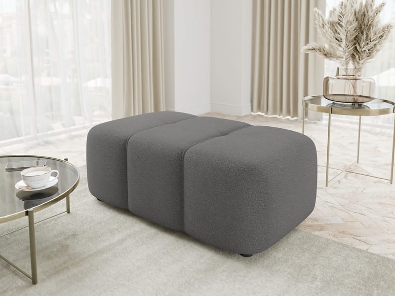 Flo Fotskammel 93 cm - Grå - Møbler - Stoler & lenestoler - Krakk - Fotskammel