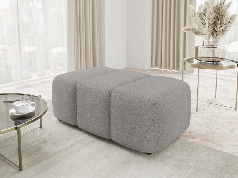 Flo Fotskammel 93 cm - Grå - Møbler - Stoler & lenestoler - Krakk - Fotskammel