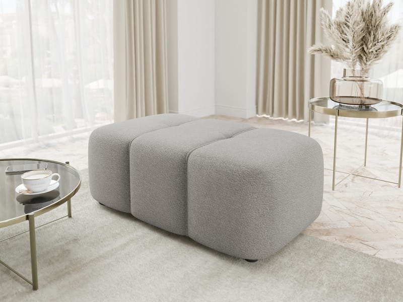 Flo Fotskammel 93 cm - Grå - Møbler - Stoler & lenestoler - Krakk - Fotskammel