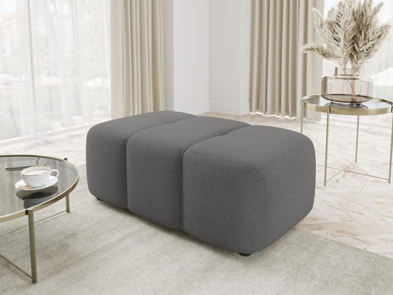 Flo Fotskammel 93 cm - Grå - Møbler - Stoler & lenestoler - Krakk - Fotskammel