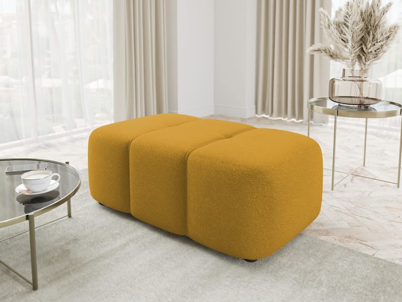 Flo Fotskammel 93 cm - Gul - Møbler - Stoler & lenestoler - Krakk - Fotskammel