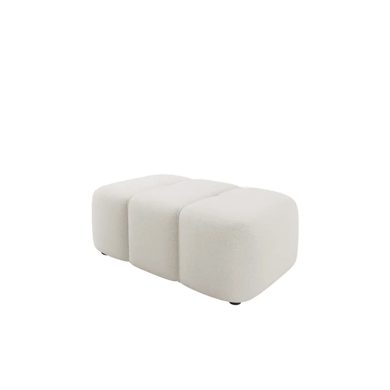 Flo Fotskammel 93 cm, Hvit