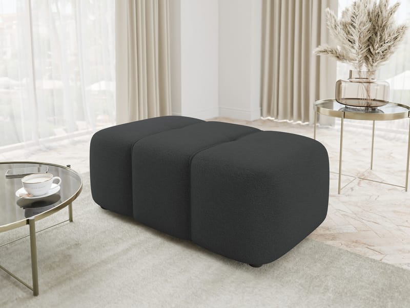 Flo Fotskammel 93 cm - Svart - Møbler - Stoler & lenestoler - Krakk - Fotskammel