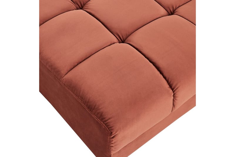 Fotpall Alnes Rød/Svart - Rød/Svart - Møbler - Stoler & lenestoler - Krakk - Fotskammel