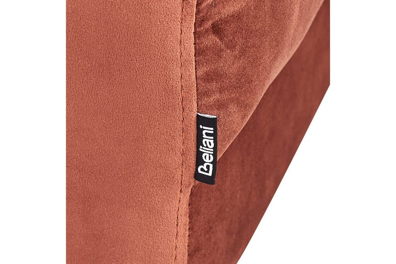 Fotpall Alnes Rød/Svart - Rød/Svart - Møbler - Stoler & lenestoler - Krakk - Fotskammel