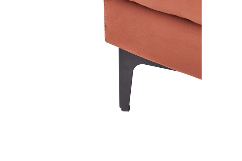 Fotpall Alnes Rød/Svart - Rød/Svart - Møbler - Stoler & lenestoler - Krakk - Fotskammel