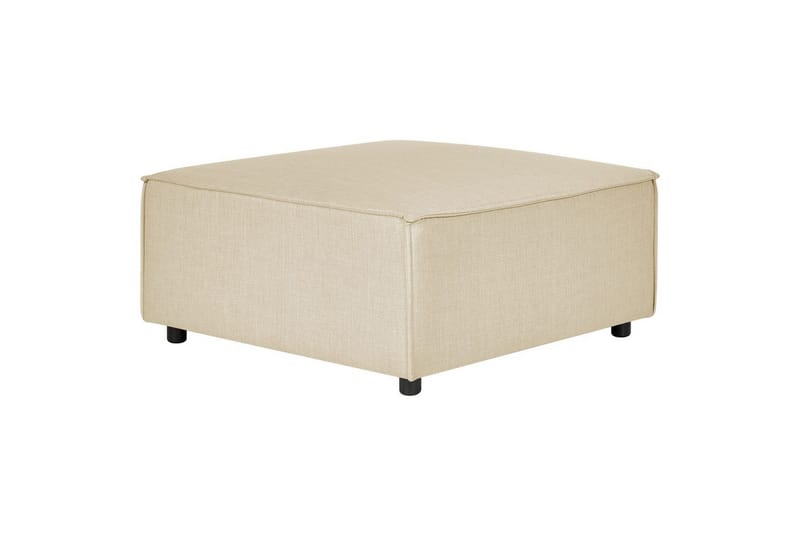 Fotpall Aprica Beige/svart - Beige/svart - Møbler - Stoler & lenestoler - Krakk - Fotskammel