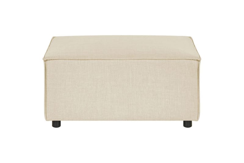 Fotpall Aprica Beige/svart - Beige/svart - Møbler - Stoler & lenestoler - Krakk - Fotskammel