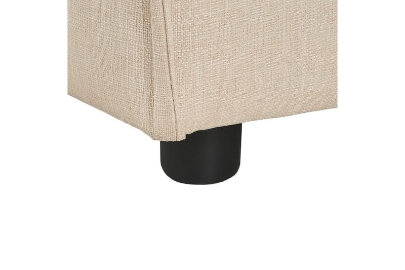 Fotpall Ardal Beige/svart - Beige/svart - Møbler - Stoler & lenestoler - Krakk - Fotskammel
