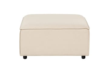 Fotpall Ardal Beige/svart - Beige/svart - Møbler - Stoler & lenestoler - Krakk - Fotskammel