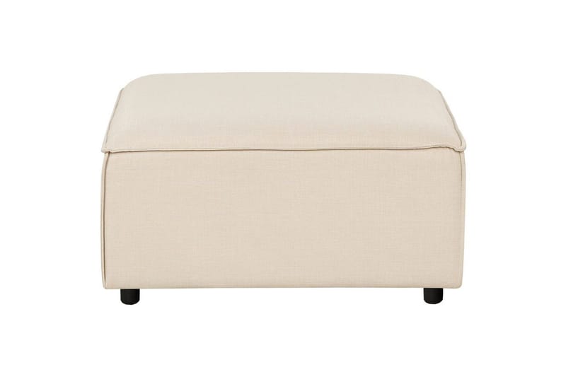 Fotpall Ardal Beige/svart - Beige/svart - Møbler - Stoler & lenestoler - Krakk - Fotskammel