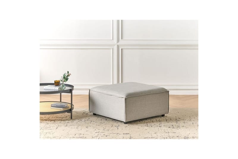 Fotpall Ardal Grå/svart - Grå/svart - Møbler - Stoler & lenestoler - Krakk - Fotskammel