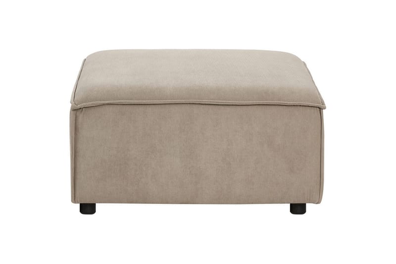 Fotpall Ardal Taupe/svart - Taupe/svart - Møbler - Stoler & lenestoler - Krakk - Fotskammel