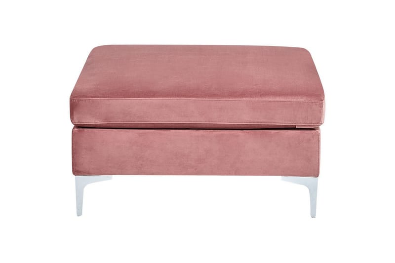 Fotpall Evja Rosa - Rosa - Møbler - Stoler & lenestoler - Krakk - Fotskammel
