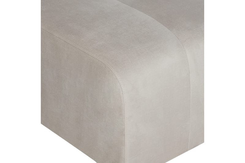 Fotpall Falsterbo Beige, Fløyel - Beige, Fløyel - Møbler - Stoler & lenestoler - Krakk - Fotskammel