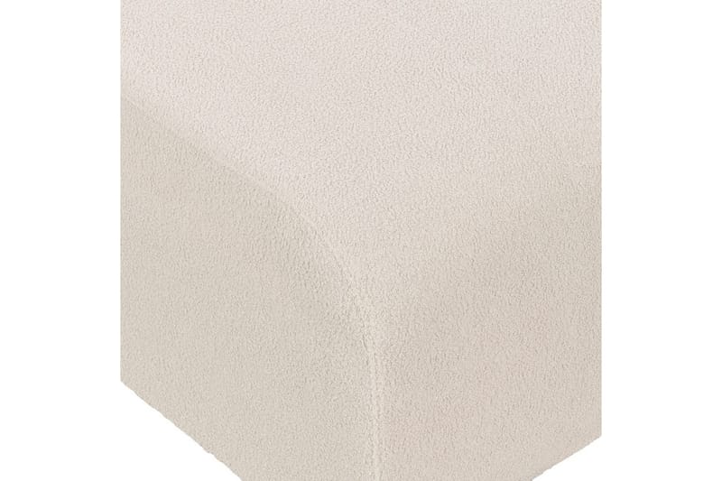 Fotpall Falsterbo Lysebeige, Bouclé - Lysebeige, Bouclé - Møbler - Stoler & lenestoler - Krakk - Fotskammel