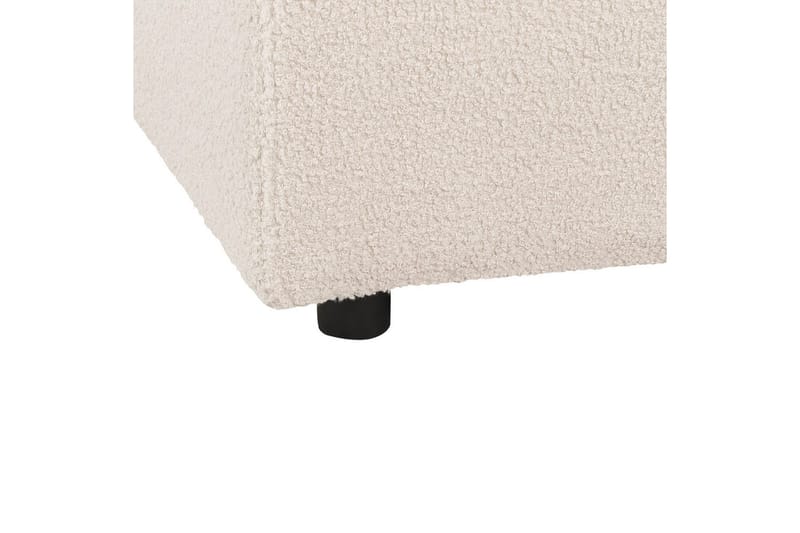 Fotpall Falsterbo Lysebeige, Bouclé - Lysebeige, Bouclé - Møbler - Stoler & lenestoler - Krakk - Fotskammel