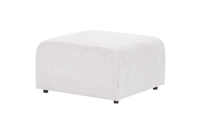 Fotpall Falsterbo Off-white, Cordfløyel - Off-white, Cordfløyel - Møbler - Stoler & lenestoler - Krakk - Fotskammel